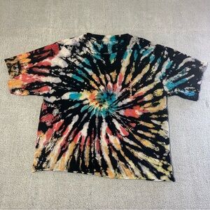 Travis Scott Cactus Jack Tie Dye Highest In The Room Concert Tour T Shirt L READ